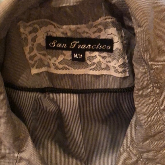 San Francisco - Grey trench coat - Picture 2 of 4
